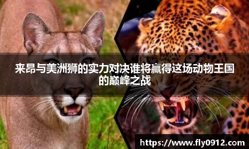 来昂与美洲狮的实力对决谁将赢得这场动物王国的巅峰之战