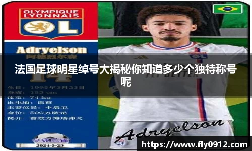 法国足球明星绰号大揭秘你知道多少个独特称号呢